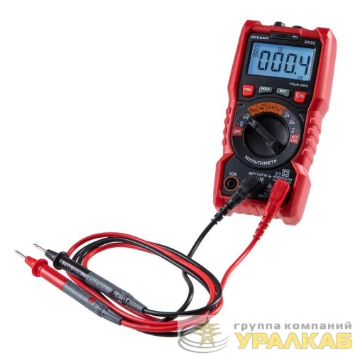 Мультиметр портативный R113C Rexant 13-3112 детальная картинка