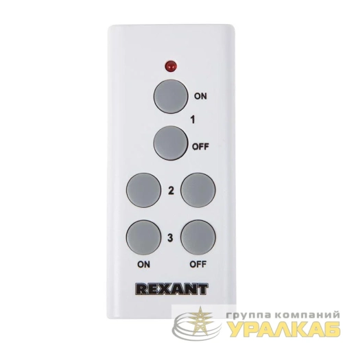 Розетка радиоуправляемая с пультом RX-001 (один пульт одна розетка) Rexant 10-6020 детальная картинка