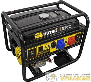 Электрогенератор DY9500LX-3 PRO-электростартер 380В/220В Huter 