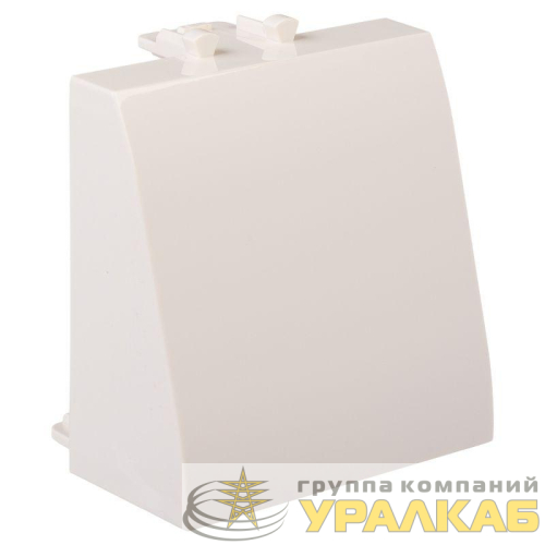 Вывод кабеля модульный "Avanti" "Ванильная дымка" 2 модуля DKC 