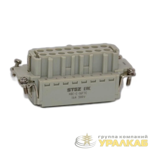 Вставка контактная постоянное число полюсов HDC-E-16FTC СТЭЗ 187150196 детальная картинка