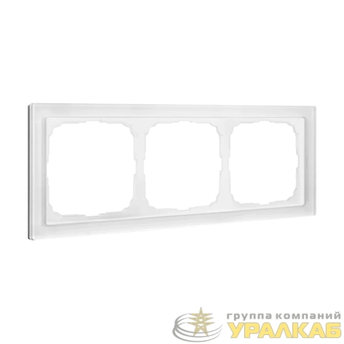 Рамка 3-м ArtGallery Pure органич. стекло бел. SE 
