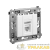 Розетка компьютерная 1-м СП Avanti "Белое облако" RJ45 кат.5E DKC 4400463 детальная картинка