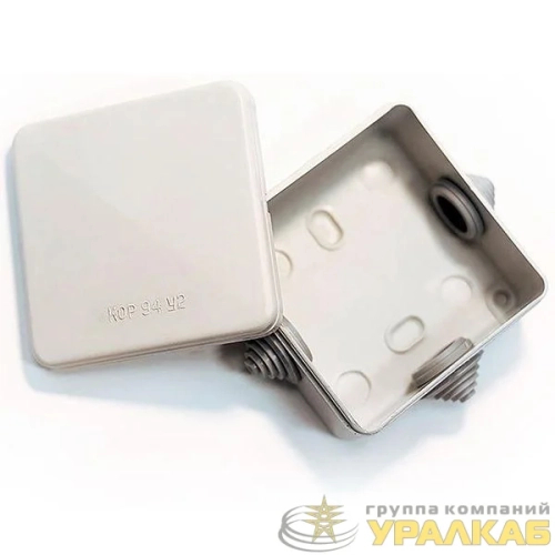 Коробка ответвительная КОР94-3М У2 Г 3 отверстия IP43 Электротехник 