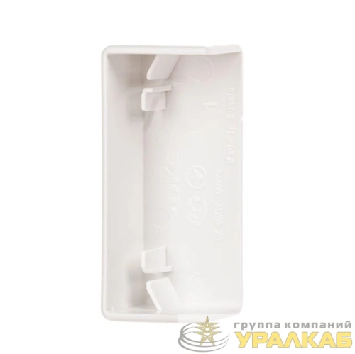 Заглушка для кабель-канала LM 25х17 бел. (розн. уп.2шт) DKC 