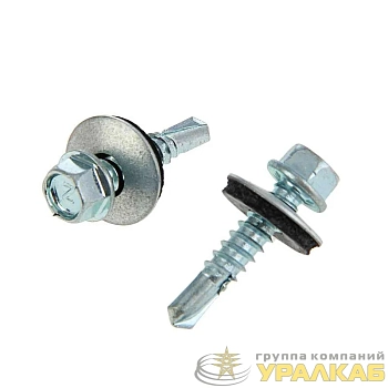 Саморез кровельный 6.3х25 с буром оцинк. (коробка) (уп.5кг) Tech-Krep/Zitar 