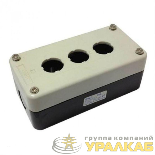 Корпус для кнопок NP2 3 места NP2-B03 CHINT 574886