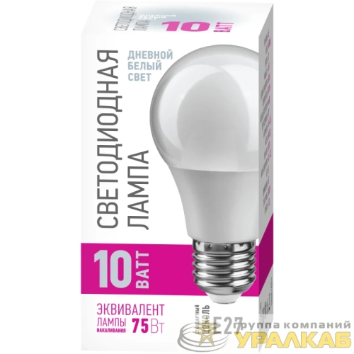 Лампа светодиодная 90 117 OLL-A55-10-230-6.5K-E27-PROMO 10Вт грушевидная 6500К E27 220-240В ОНЛАЙТ 