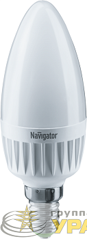 Лампа светодиодная 94 492 NLL-C37-7-230-4K-E14-FR 7Вт свеча 4000К нейтр. бел. E14 560лм 176-264В Navigator 94492