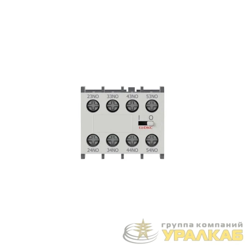 Контакт дополнительный фронтальный для миниконтакторов DMC 1НО+1НЗ YON 