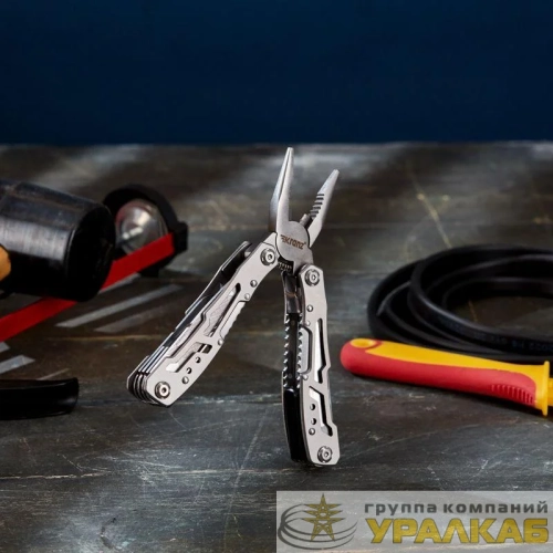 Мультитул 15 в 1 158мм Kranz KR-12-4942-2 детальная картинка
