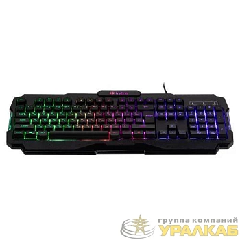 Клавиатура KG560 игровая проводная с подсветкой черн. Intro Б0056139