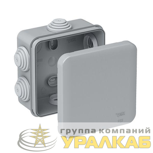 Коробка распределительная ОП 85х85х40мм DIY SE 