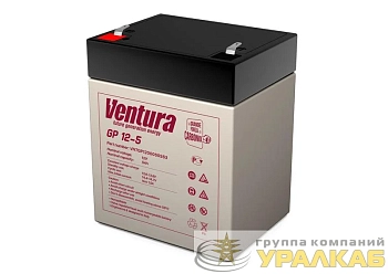 Аккумулятор 12В 5А.ч GP 12-5 Ventura