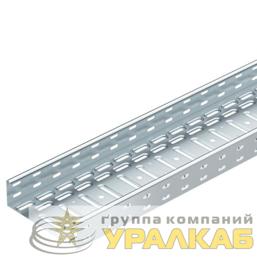 Лоток листовой перфорированный 200х60 L3000 сталь 0.7мм LKS 620 FS RU оцинк. (аналог 50х200) OBO 6048914 детальная картинка