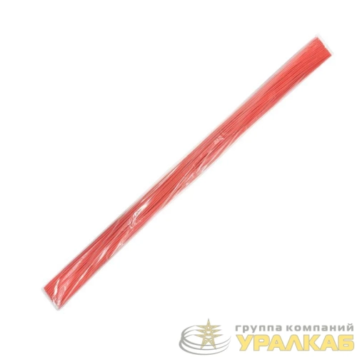 Трубка термоусадочная ТУТ нг 3.0/1.5 красн. 1м REXANT 