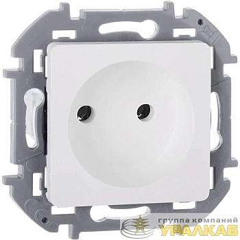 Розетка 1-м СП Inspiria 16А IP20 250В 2P механизм бел. IEK 673710