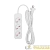 Удлинитель 3х3м без заземл. STANDARD 2х1кв.мм бел. Rexant 