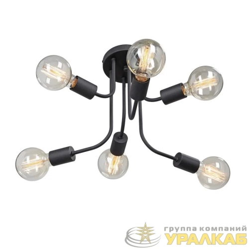 Люстра 6xE27 макс. 40Вт Vitaluce V4960-1/6PL детальная картинка