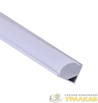 Профиль накладной угловой PAL 1616 (комплект 2м; 2глухих заглушки; рассеиватель матов.; 4клипсы крепежных) JazzWay 5049888 Профиль накладной угловой PAL 1616 (комплект 2м; 2глухих заглушки; рассеиватель матов.; 4клипсы крепежных) JazzWay 5049888