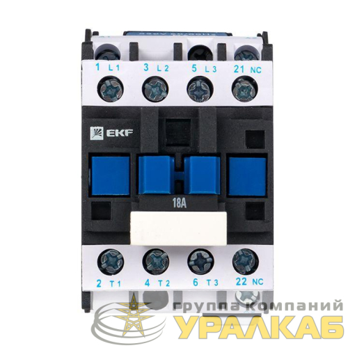 Пускатель ПМЛ-1160ДМ 18А кат. 230В AC Basic EKF pml-s-18-230-basic детальная картинка