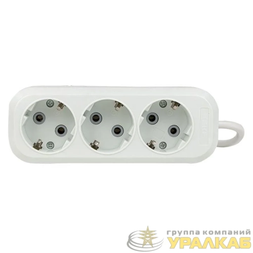 Удлинитель 3х2м с заземл. 16А IP20 Эксперт 3.0кВт ПВС 3х1 PROxima EKF UBA16-310-3-02 детальная картинка