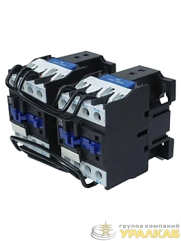 Пускатель магнитный ПМЛ-2501 25А 220В/50Гц 2НЗ IP00 реверсивный без реле Электротехник ET515400