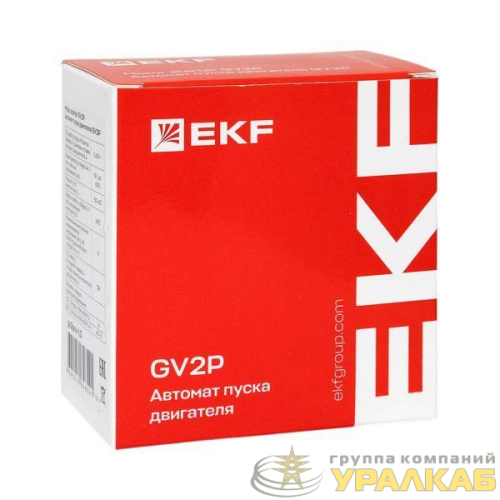 Выключатель автоматический для защиты двигателя GV2P 1-1.6А EKF 