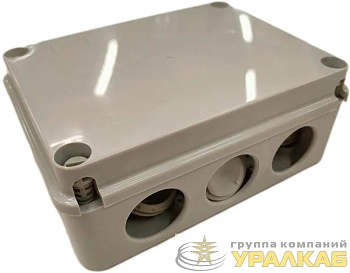 Корпус распаячной коробки 190х145х80мм кабельный ввод пластик Cetinkaya Pano CP1052