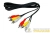 Шнур 3х3 RCA 1.5м REXANT 17-0202 детальная картинка