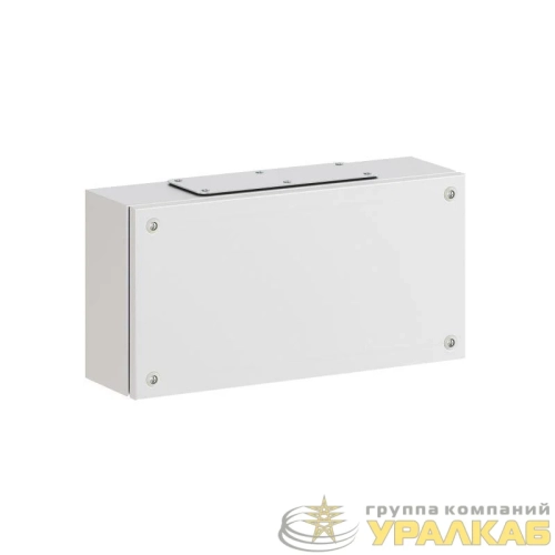 Корпус клеммный металлический SDE 400х200х120мм с фланцами DKC 