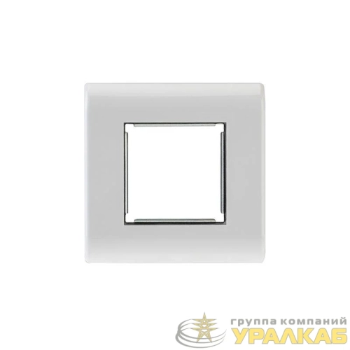 Панель лицевая 80х80 для модуля Mosaic метал. суппорт Rexant 