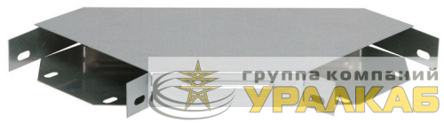 Угол для лотка горизонтальный 90град. 50х35 с кр. IEK CLP1P-035-050-1 детальная картинка