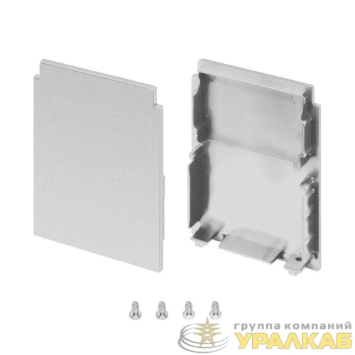 Заглушка SL-LINE-4050-3L-HIGH глухая пластик (комплект) Arlight 