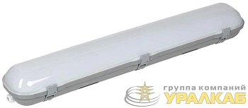 Светильник ДСП 1321 40Вт 5000К IP65 600мм пласт. сер. IEK LT-DSP0-1321-040-50-K01