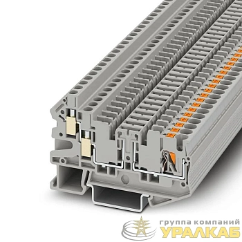 Клемма с размыкателем PTU 4-TWIN-TG-P СТЭЗ 1157686