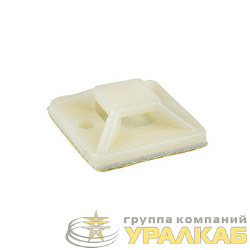 Площадка самоклеящаяся 20х20мм бел. (уп.100шт) EKF plc-20x20