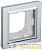 Рамка 1-м IP44 BRITE РУ-1-БрА-44 алюм. IEK BR-M12-44-K47