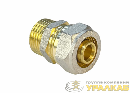 Соединитель обжимной с переходом на НР32х1дюйм (100/5) VALFEX 