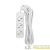 Удлинитель 3х5м без заземл. STANDARD 2х1кв.мм бел. Rexant 