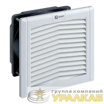 Вентилятор с фильтром 52 куб.м/ч 124x124мм IP54 PROxima EKF FAN52F