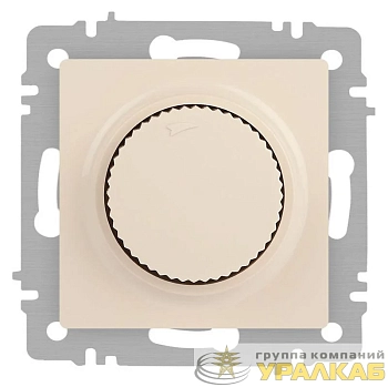 Светорегулятор поворотный СП Accent 6-401-02 600Вт 230В IP20 сл. кость Intro 