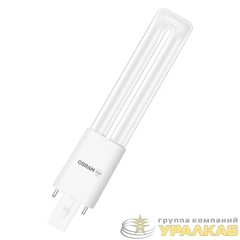 Лампа светодиодная LED Dulux Special 4.5Вт (замена 9Вт) прозр. 3000К тепл. бел. G23 450лм угол пучка 140град. 220-240В OSRAM 4058075557994