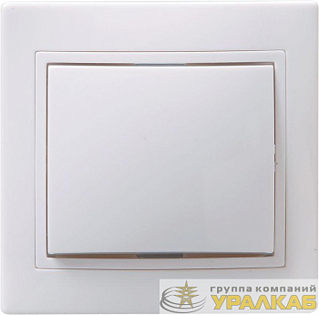 Выключатель 1-кл. СП Кварта 10А IP20 ВС10-1-0-КБ бел. GENERICA 