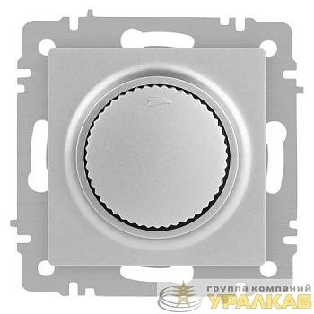 Светорегулятор поворотный СП Accent 6-401-03 600Вт 230В IP20 алюм. Intro 