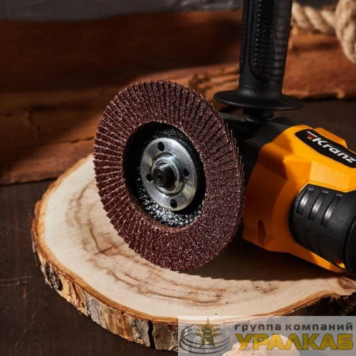 Круг лепестковый торцевой P40 115х22.2мм Kranz 