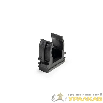 Держатель для труб (клипса) d16 черн. Fortisflex 