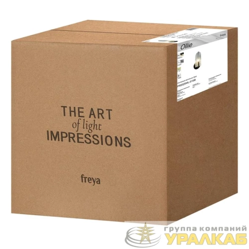 Светильник Ollie 1х40Вт E14 IP20 бра настен. Freya FR5525WL-01GB детальная картинка