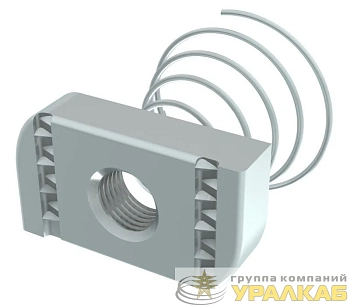 Гайка-STRUT с конусной пруж. М8 IEK CMZ13-SGH-08