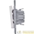 Выключатель 2-кл. Inspiria 10А IP20 250В 10AX механизм бел. IEK 673620 детальная картинка